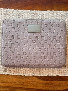 Marc by Marc Jacobs Embossed Laptop Sleeve